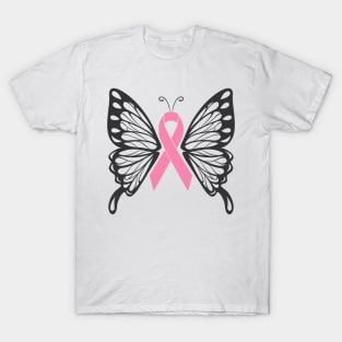 cancer butterfly T-Shirt